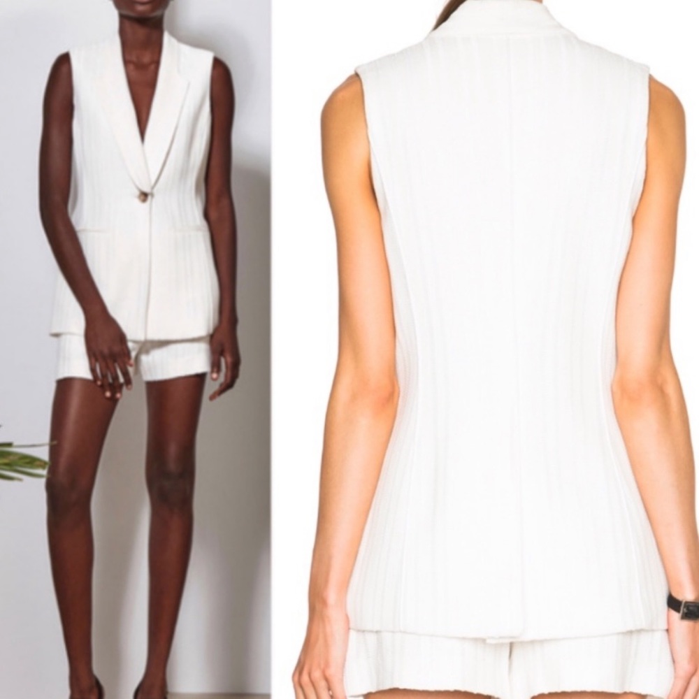 Veronica Beard Lucia Lapel Vest